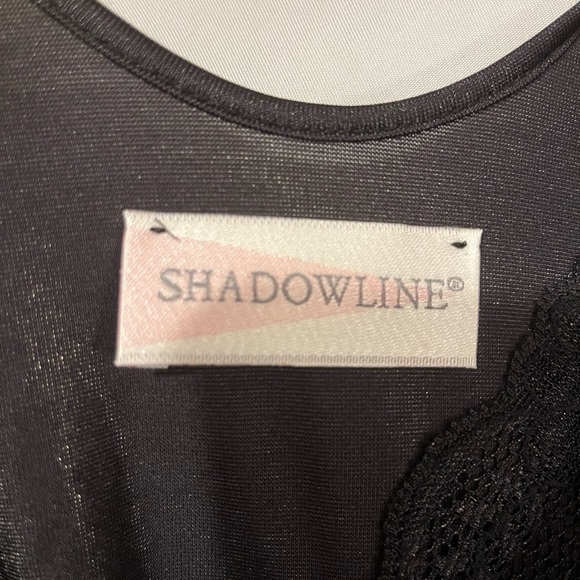 Shadowline Silhouette Lace Bodice Long Nightgown, Like new, Bridal Collection, M - Picture 7 of 8